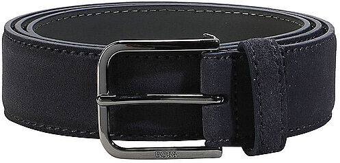 Boss Ledergürtel MADISON-B1 dunkelblau   105 105