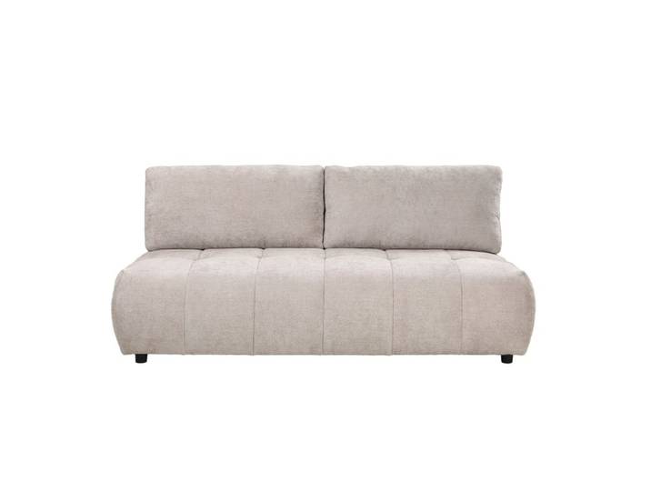 Banquette-lit ALICIA tissu gris