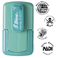 Smart-stamp - Größe: ř 17 mm - spring green