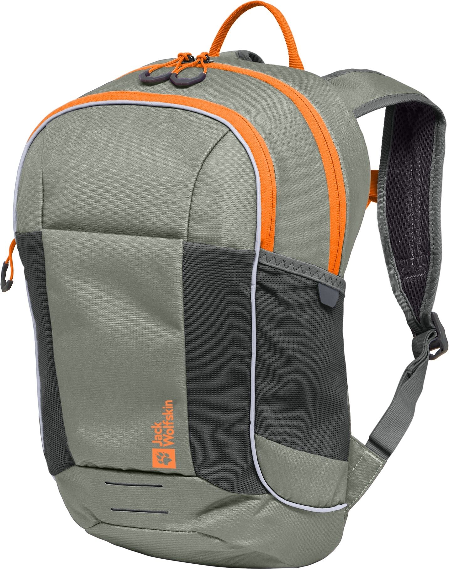 Kinderrucksack JACK WOLFSKIN "KIDS MOAB JAM", grün (mint, leaf), Rucksäcke, Damen, onesize, Obermaterial: 100% Polyester. Futter: 100% Polyester, Kinderrucksack mint, leaf onesize