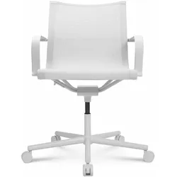 Wagner d1 Office Arbeitsstuhl mit Armlehne, weiß