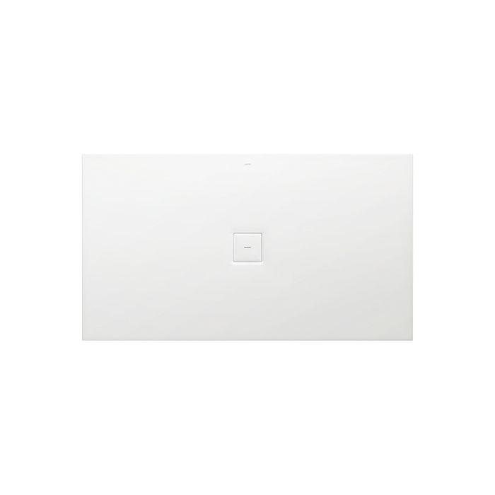 Laufen Duschwanne Marbond 160x3,8x90cm, we, rechteck., Abl. mittig