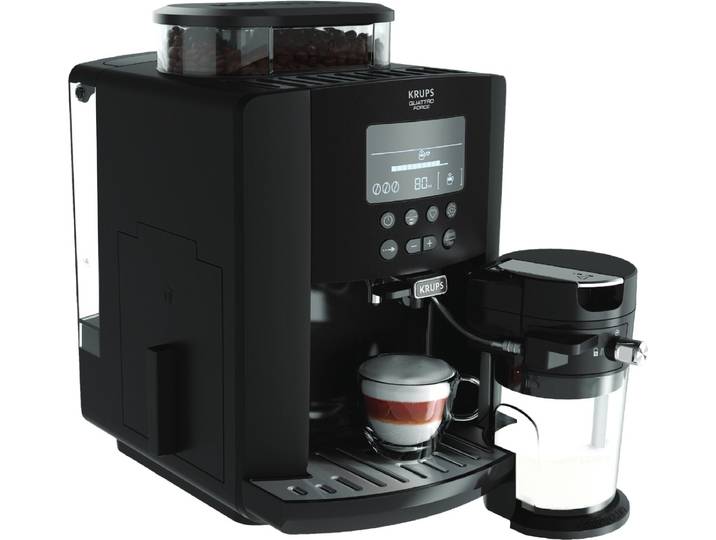 Krups Arabica Latte EA819E - Volautomatische Espressomachine - Inclusief Melkopschuimer - Voor Latte Macchiato