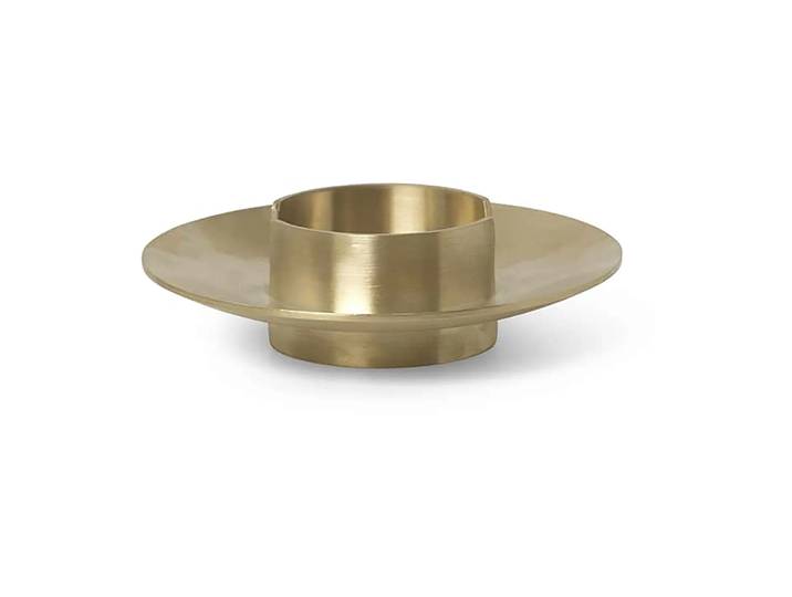 Ferm Living Ferm Living kaarsenhouder brass