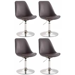 4er Set Esszimmerstühle Maverick Kunstleder