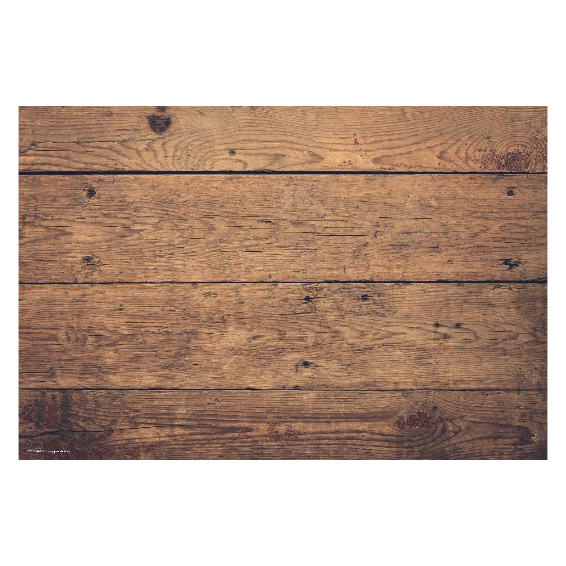 CoverYourDesk Schreibtischunterlage Holzoptik braun (21557438)