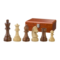 Chess - Schachfiguren - Artus - Holz - Staunton - Königshöhe 90 mm 242011