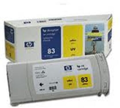 HP 83 UV tinteiro (C4943A) amarelo