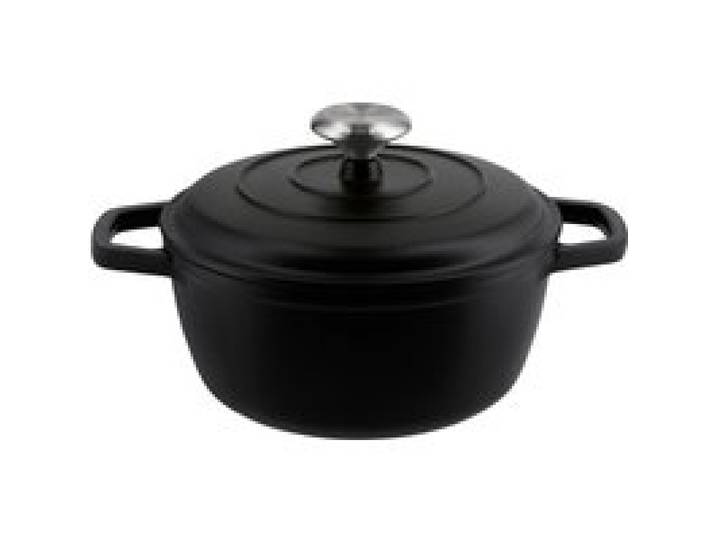SILVERCREST® Faitout en fonte Premium, 2,2 L (noir)