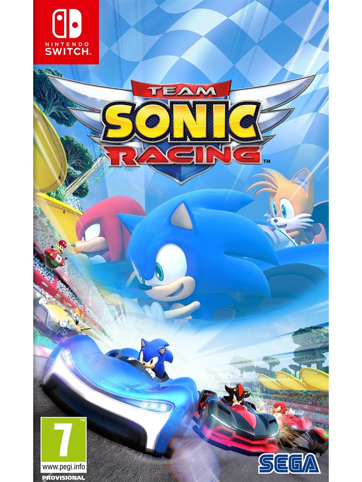 Team Sonic Racing (Code in a Box) - Nintendo Switch - Rennspiel - PEGI 7