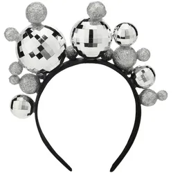 Haarreif "Disco", silber
