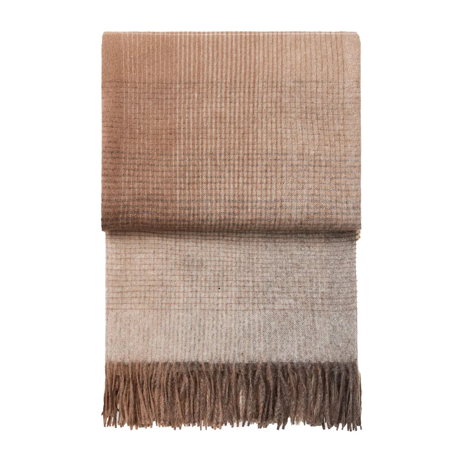 Elvang Denmark Horizon plaid Camel voor volwassenen
