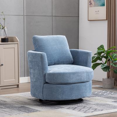 Kodotan sofa "31.5""W Chenille Swivel Accent Barrel Chair and Comfy Round Accent Sofa Chair for Living Room, 360 Degree Club Chair"