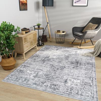 Paco Home Modern Area Rug Bordered Classic Design in Vintage Look