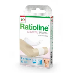 RATIOLINE sensitive Wundschnellverband 4 cmx1 m 1 St