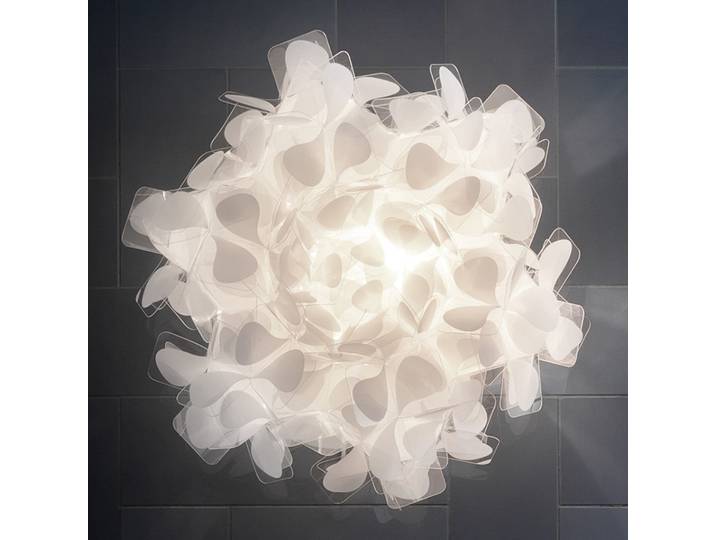 Clizia Mama Non Mama Applique murale blanche Ø53cm - Slamp - Salon / séjour - Design - Plastique - Rond