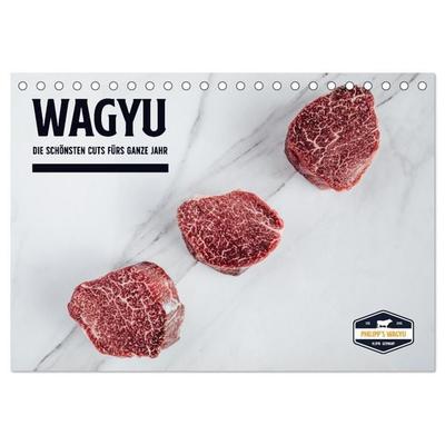 WAGYU (Tischkalender 2026 DIN A5 quer), CALVENDO Monatskalender