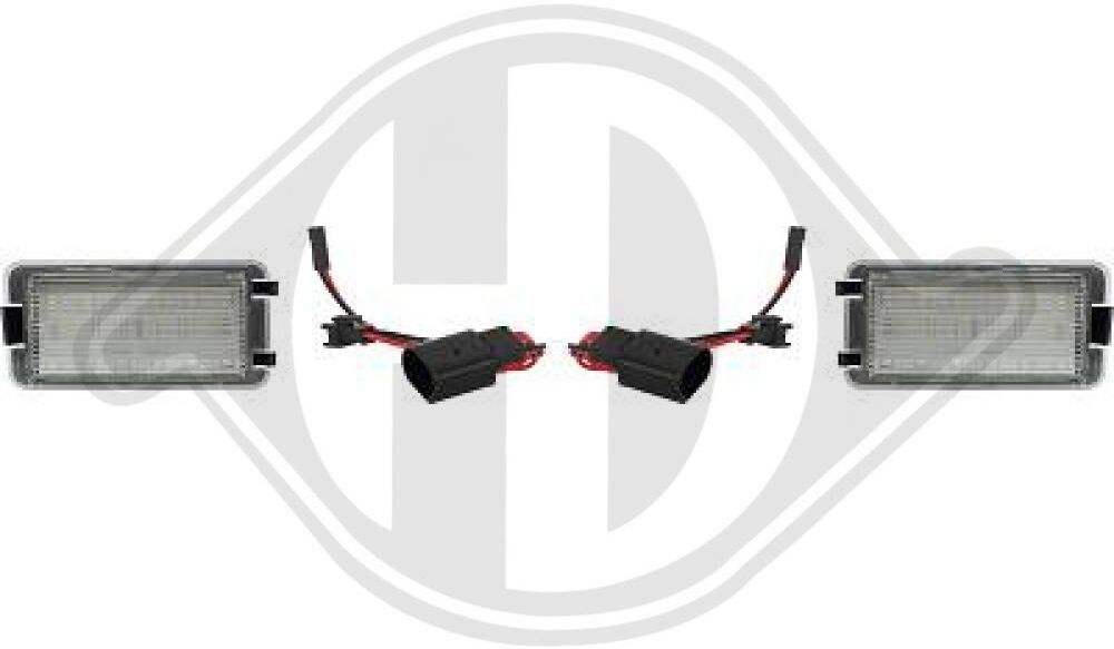 Diederichs Kennzeichenleuchte Hd Tuning Lid10406 Led
