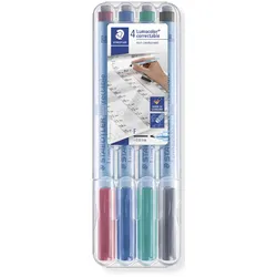 STAEDTLER Lumocolor F Folienstifte 0.6 Mehrfarbig