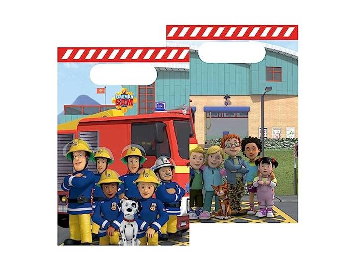 Fireman Sam Paper Party Bags