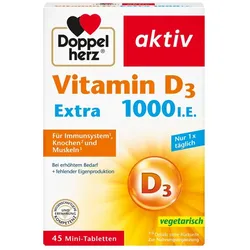Doppelherz aktiv Vitamin D 1000 I.E. EXTRA  45 St Tabletten