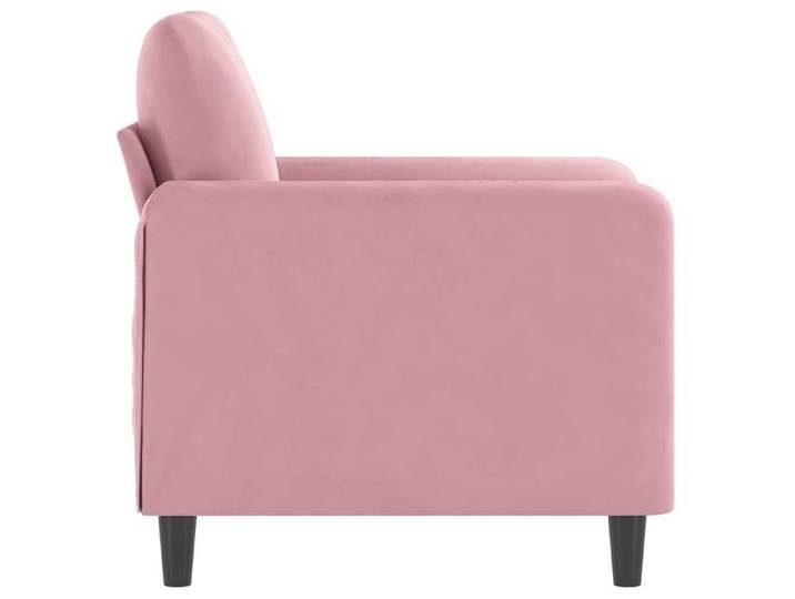 Rose Fauteuil Relax - CLOUD - Fauteuil Chaise-Canapé - rose - 60cm Velours Hot96655070
