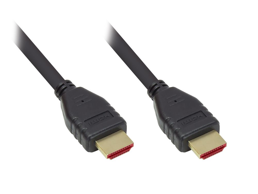 Good Connections HDMI 2.1 Kabel 8K @ 60Hz Kupfer schwarz 2m 4521-020