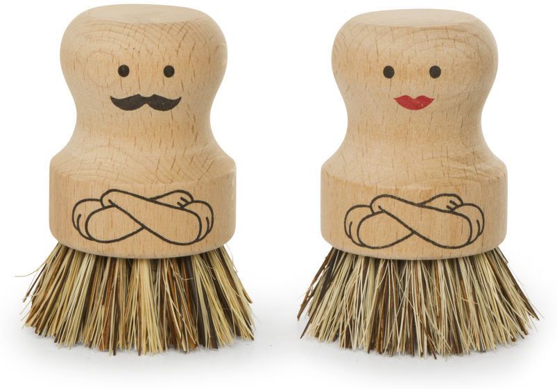 Kikkerland - Mr. & Mrs. Scrubber (CU319-A) Ass.