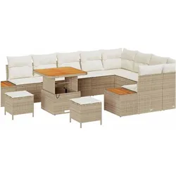 vidaXL, Gartenlounge, Estelle (Tisch 80 cm)
