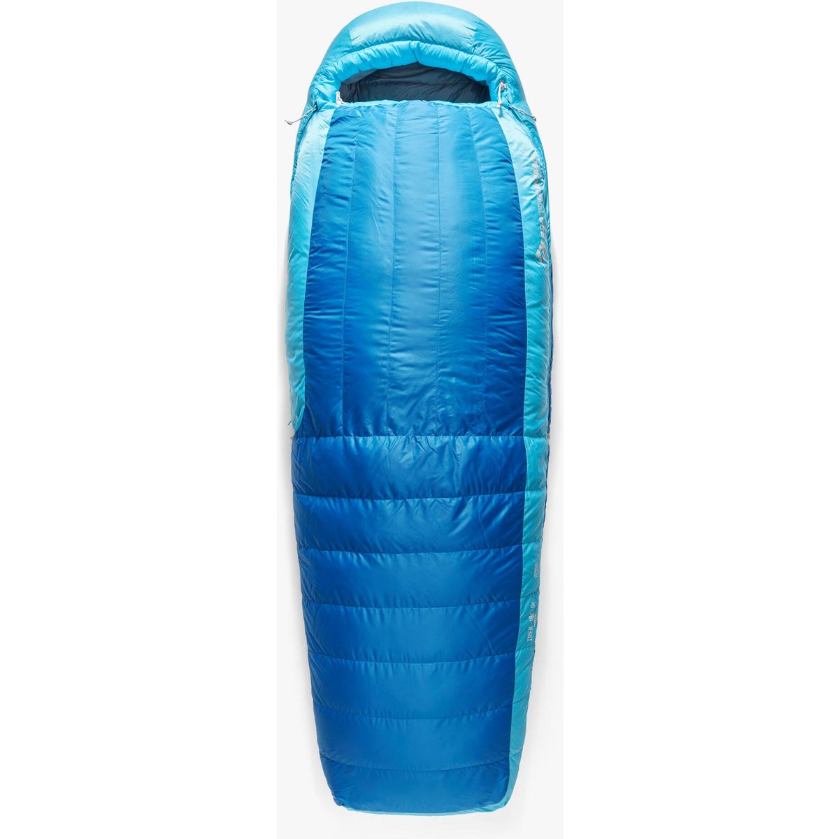 Sea to Summit Trek Down Sleeping Bag snorkel blue Regular ASL041172-050205