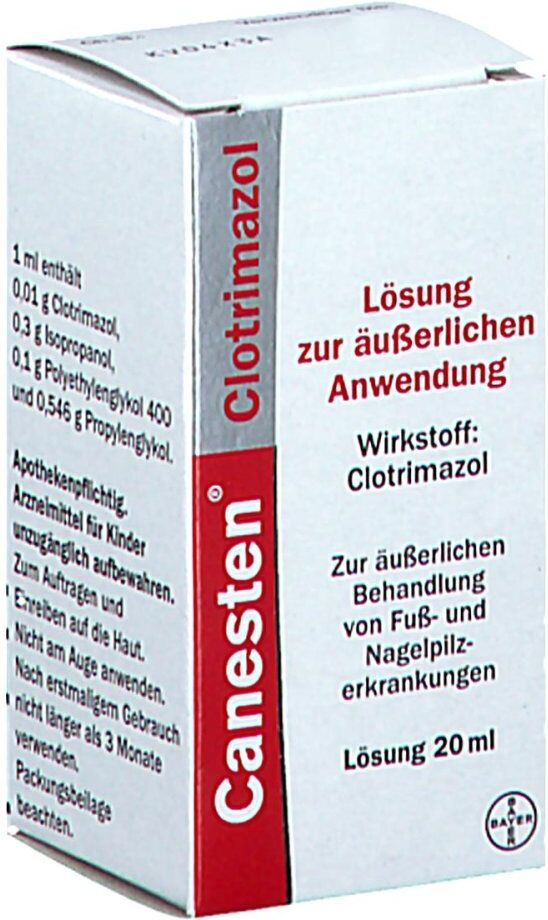 Canesten Clotrimazol Lösung zur äußerlichen Anwendung 20ml
