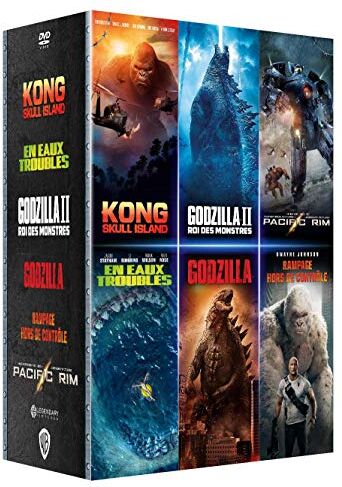 Gareth Edwards - Coffret 5 films : godzilla 1 et 2 ; kong ; rampage ; en eaux troubles/the meg ; pacific rim [FR Import] - Preis vom 10.10.2026 11:48:34 h
