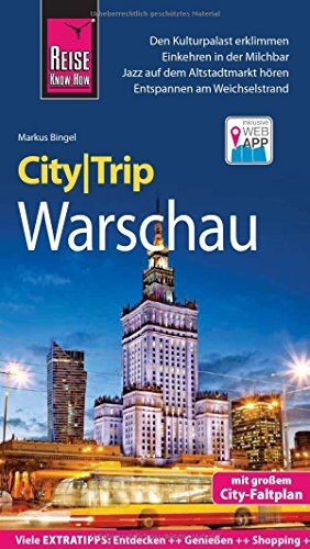 Markus Bingel - Reise Know-How CityTrip Warschau: Reiseführer mit Stadtplan und kostenloser Web-App - Preis vom 10.10.2026 11:48:34 h