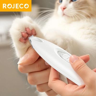 Inspired Living PawGlow LED Pet Paw Trimmer For Cats & Dogs Quiet Rechargeable Dog Paw Hair Trimmer With Precision Grooming Blade PawGlow LED Pet Paw Trimmer For Cats & Dogs Quiet Rechargeable Dog Paw Hair Trimmer With Precision Grooming Blade