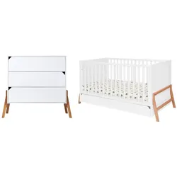 BABYZIMMER 2-teilig Lotta Weiß