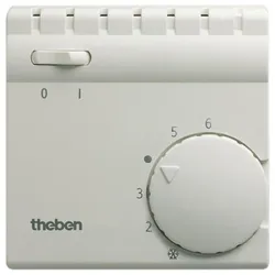 Theben 7050001 Raum-Thermostate mit Schalter für Heizung Ein/Aus RAMSES 705