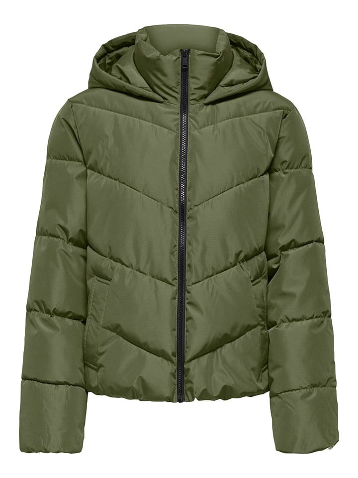 ONLY Winterjacke in Oliv - M