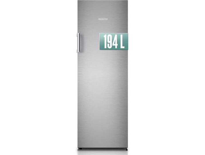 Heinrich´s Gefrierschrank 194 Liter HGS 3093 SI, 169 cm hoch, 55 cm breit, NoFrost, AirFlow Technologie, Freezer, LED Display 5x Gefrierschublade