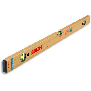 SOLA Wasserwaage 1823101, AZM 3 80, 80cm, magnetisch, 3 Libellen