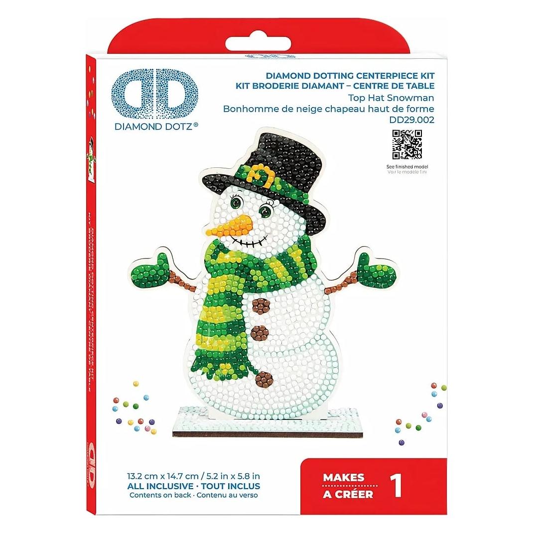 Diamond Dotz Diamond Painting Aufsteller Schneemann (4895225943197-4895225943197)