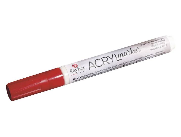 Rayher Acryl-Marker Rundspitze 2-4 mm