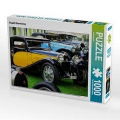CALVENDO Puzzle Bugatti Sammlung | 1000 Teile Lege-Größe 64x48cm Foto-Puzzle für glückliche Stunden
