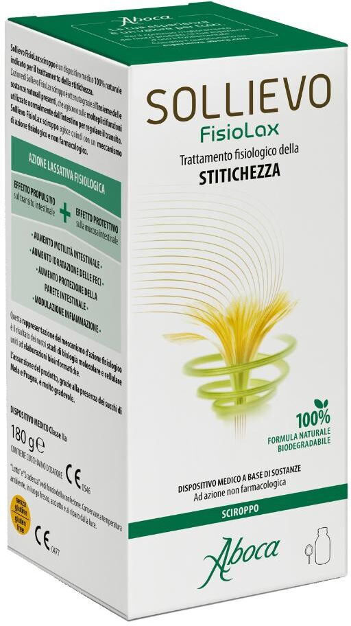 ABOCA SpA SOCIETA' AGRICOLA Aboca Sollievo Fisiolax Sciroppo Stitichezza 180 g