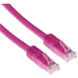ACT CAT6A UTP 20m 20m Cat6a U/UTP (UTP) Pink Netzwerkkabel (U/UTP, CAT6a, 20 m), Netzwerkkabel