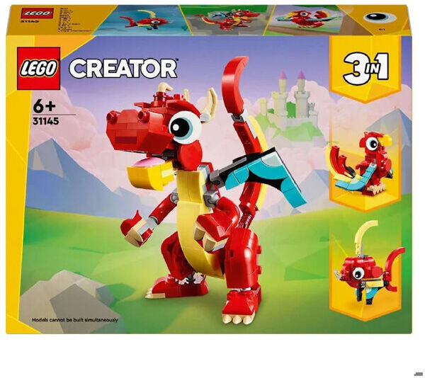 Lego DRAGAO VERMELHO 31145