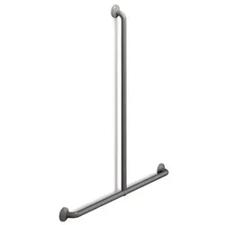 Pressalit Haltegriff Brausestangen-Kombination 100 x 109 cm, Accessoires, RT144112, anthrazit