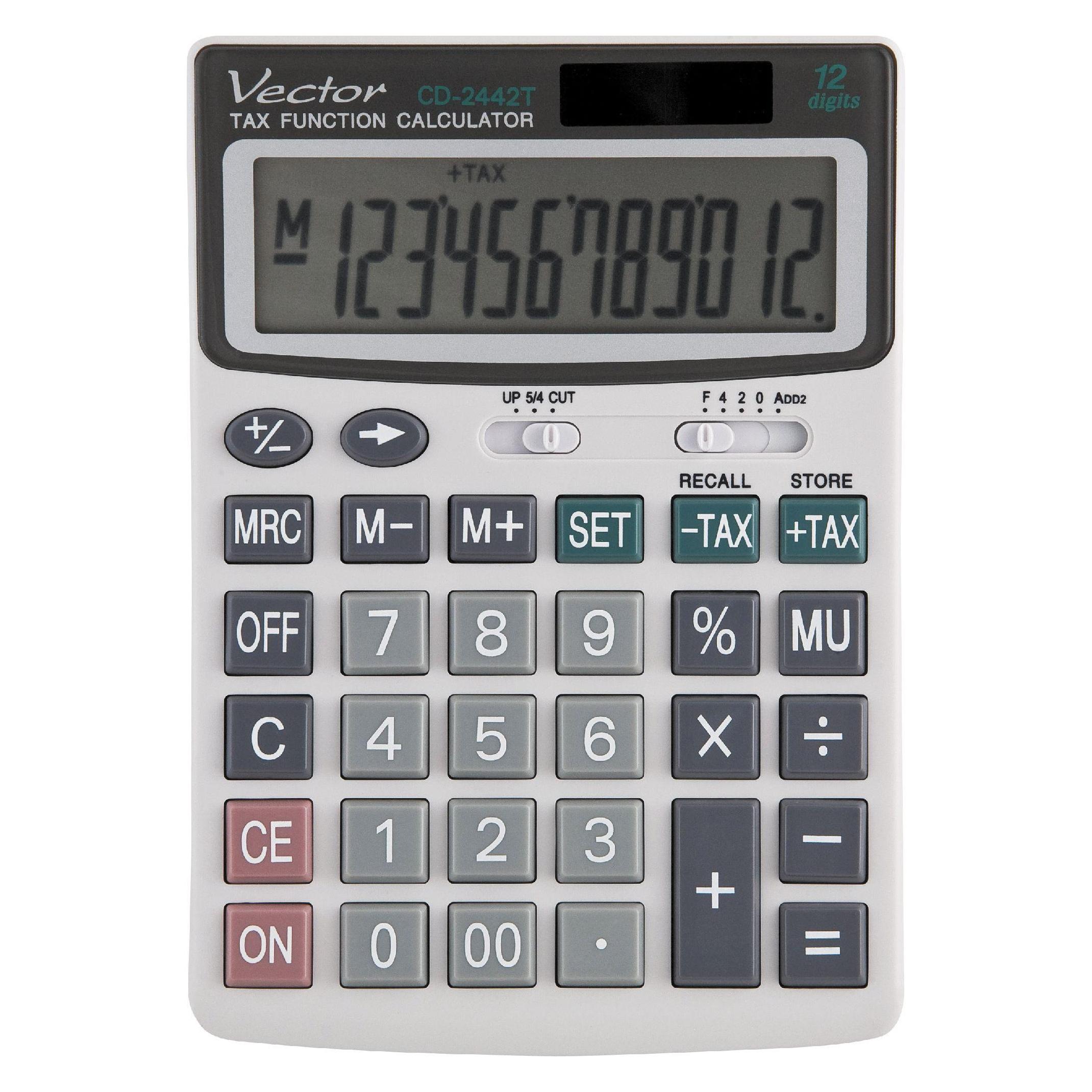 Casio Kalkulator VECTOR KAV CD-2442T (Batteriebetrieb) (K-VCD2442T)