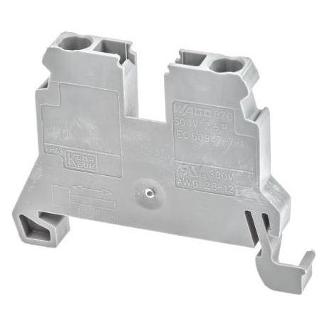 Wago Reihenklemme grau 2.5mm² (870-901)