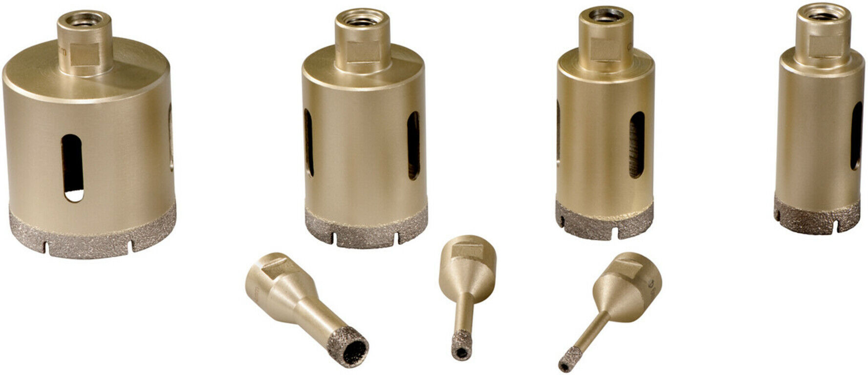 Metabo Fliesen-Diamantbohrkronen-Set "Dry", 7-teilig, M 14 (628317000)