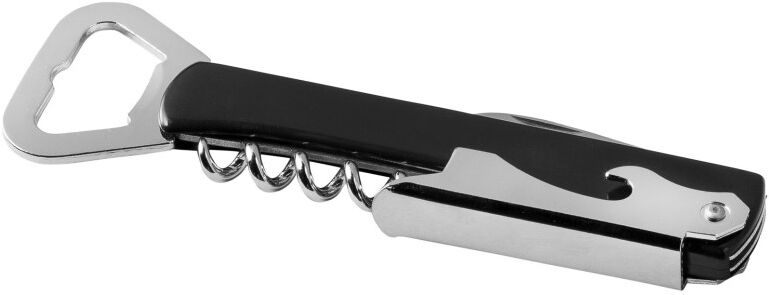 Sommelier personnalisable en ABS et acier inoxydable Milo noir
